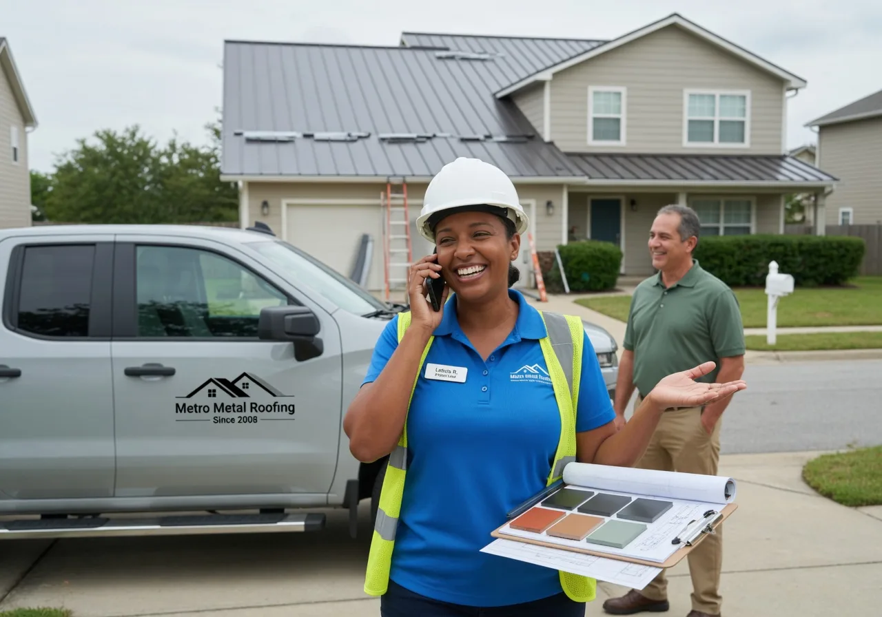 Storm Damage Metal Roof Repair in Savona, NY
